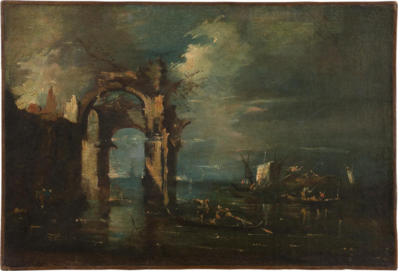 Lagunlandskap - Francesco Guardi