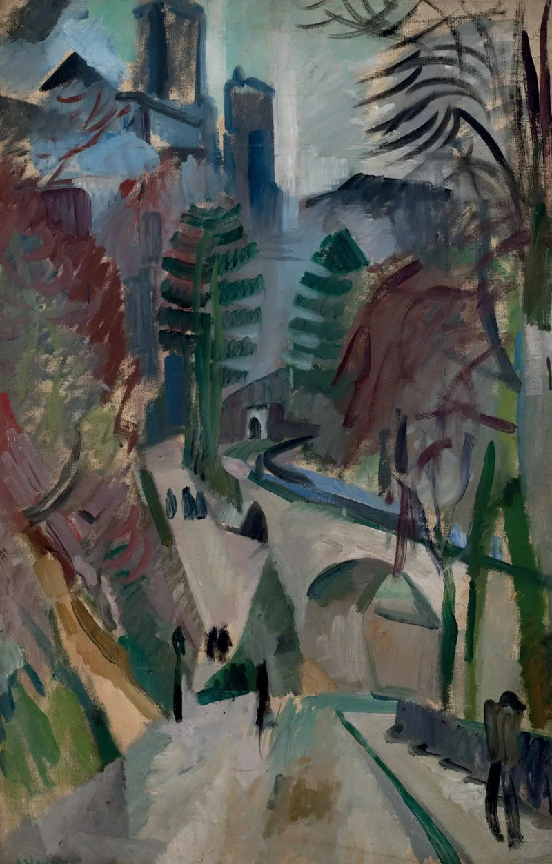 Landskap av Laon - Robert Delaunay