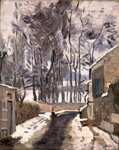 Louveciennes landskap - Armand Guillaumin