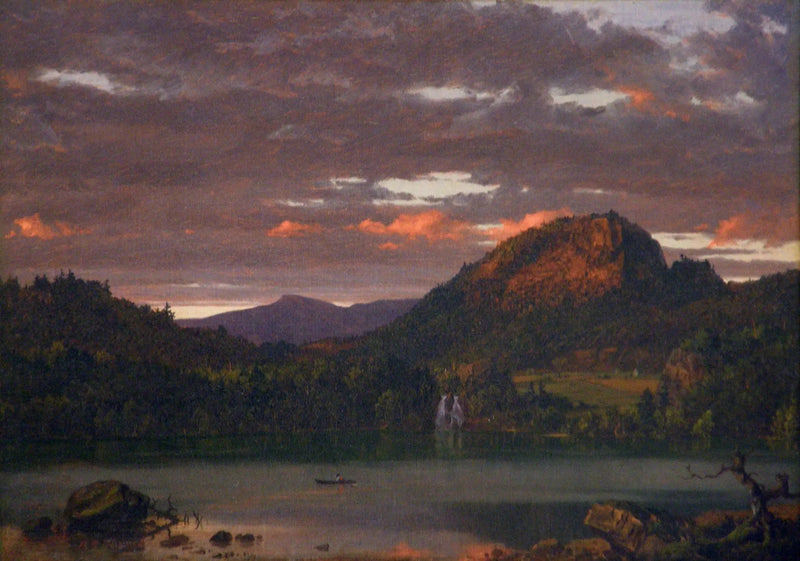 Bergslandskap - Frederic Edwin Church