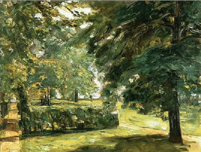 Parklandskap (Wannsee häckträdgårdar i öster) - Max Liebermann