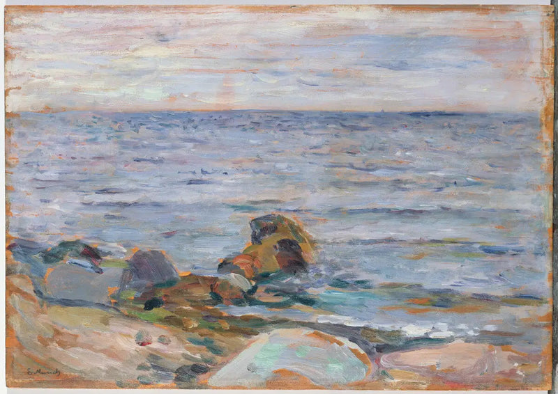 Strandlandskap - Edvard Munch