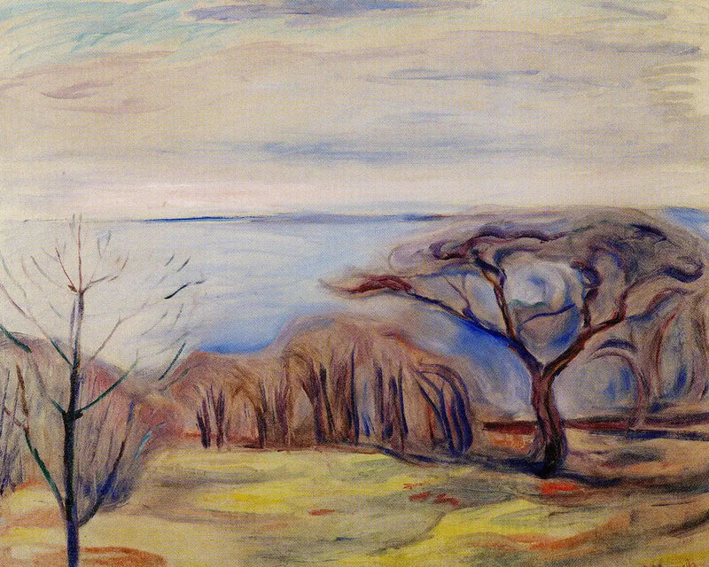 Vårlandskap - Edvard Munch