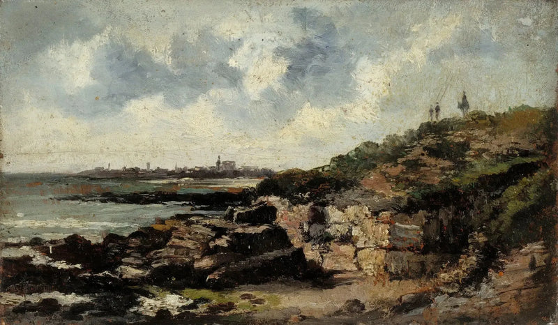 Strandlandskap, Le Havre - Eugène Boudin