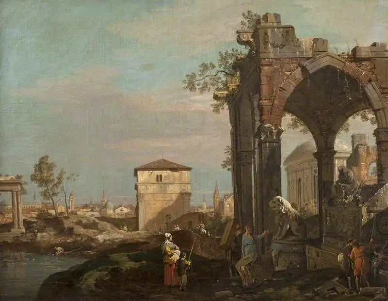 Capriccios ruinlandskap - Canaletto
