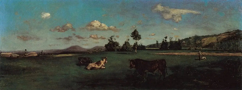Saint-Sauveur Landskap - Frédéric Bazille