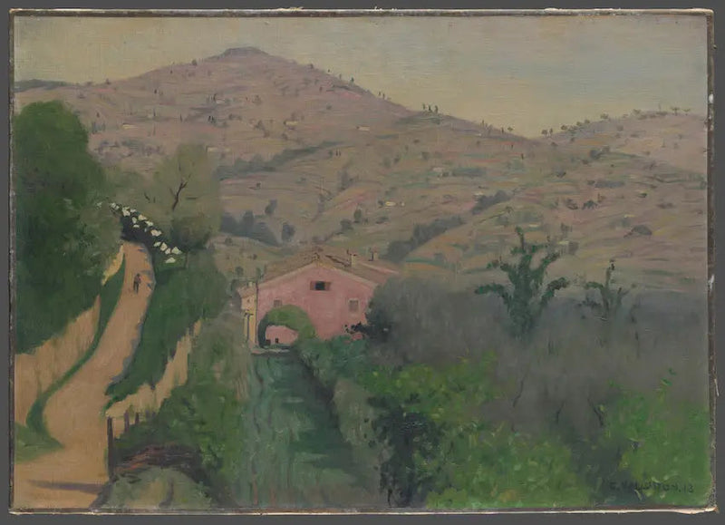Landskap runt Perugia - Félix Vallotton