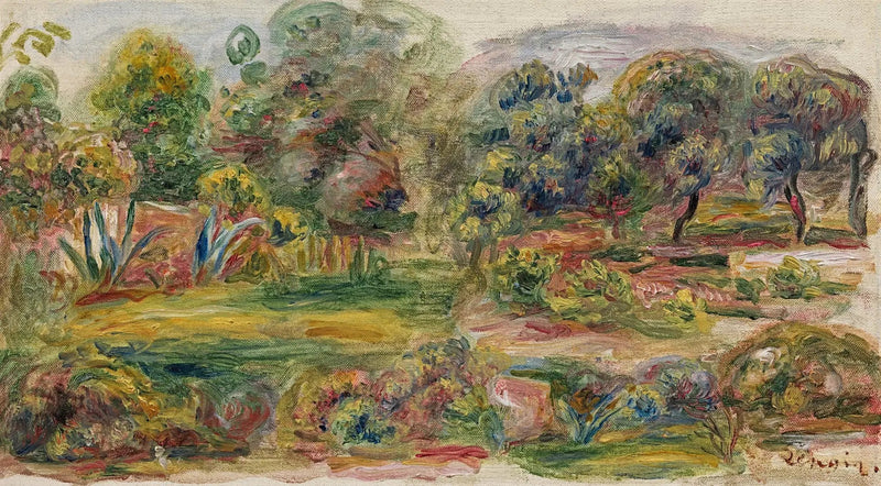 Landskap från Midi - Pierre-Auguste Renoir