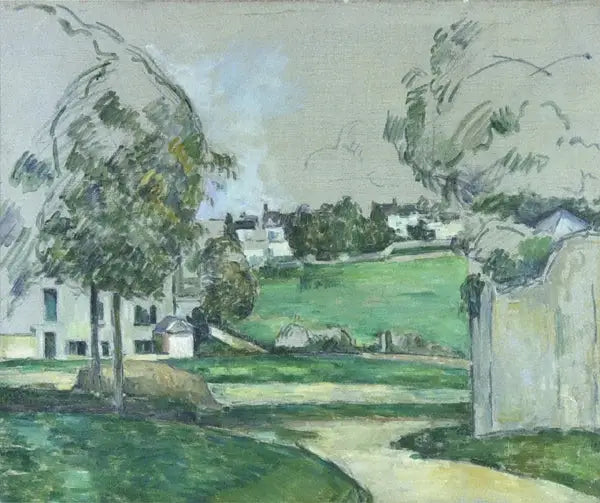 Nordligt landskap - Paul Cézanne