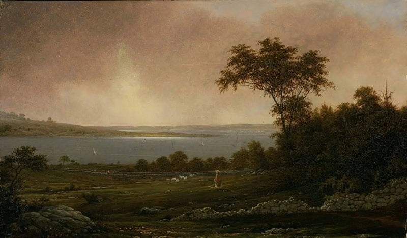 Rhode Island-landskap - Martin Johnson Heade