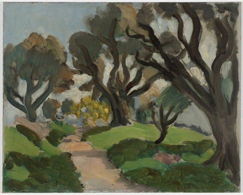 Landskap från södra Frankrike - Henri Matisse