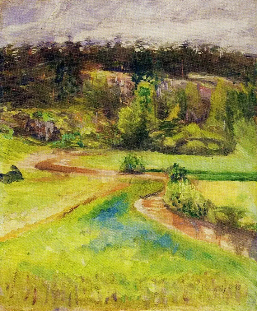 Landskap - Edvard Munch