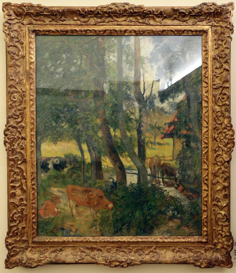 Landskap i Normandie - Paul Gauguin