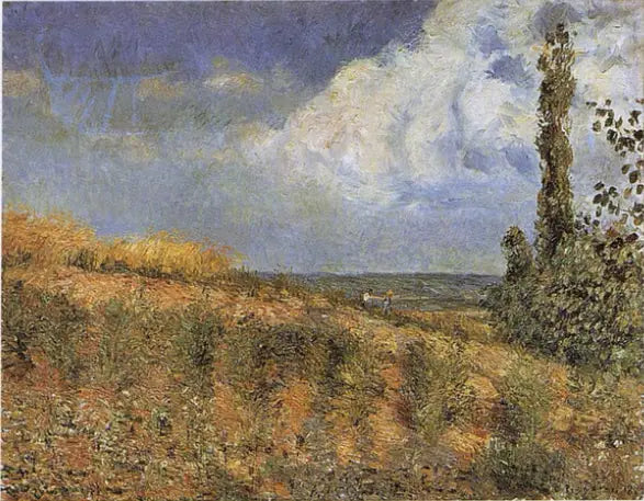 Landskap, omgivningar av Pontoise - Camille Pissarro