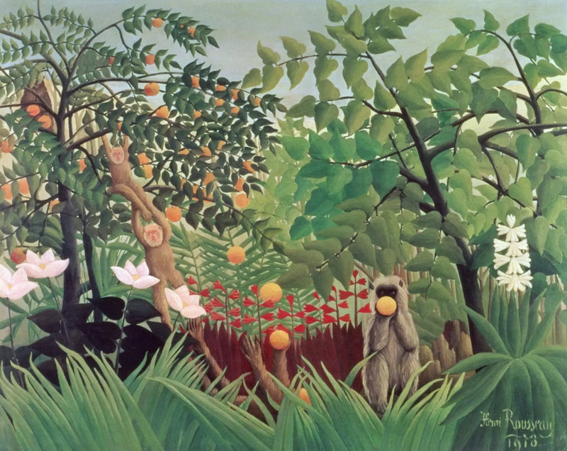 Exotisk landskap - Henri Rousseau