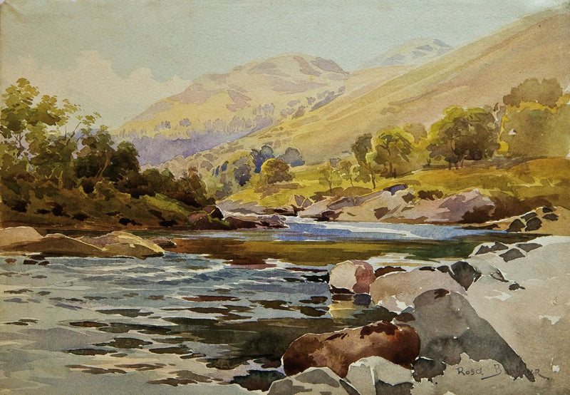 Flodlandskap - Rosa Bonheur