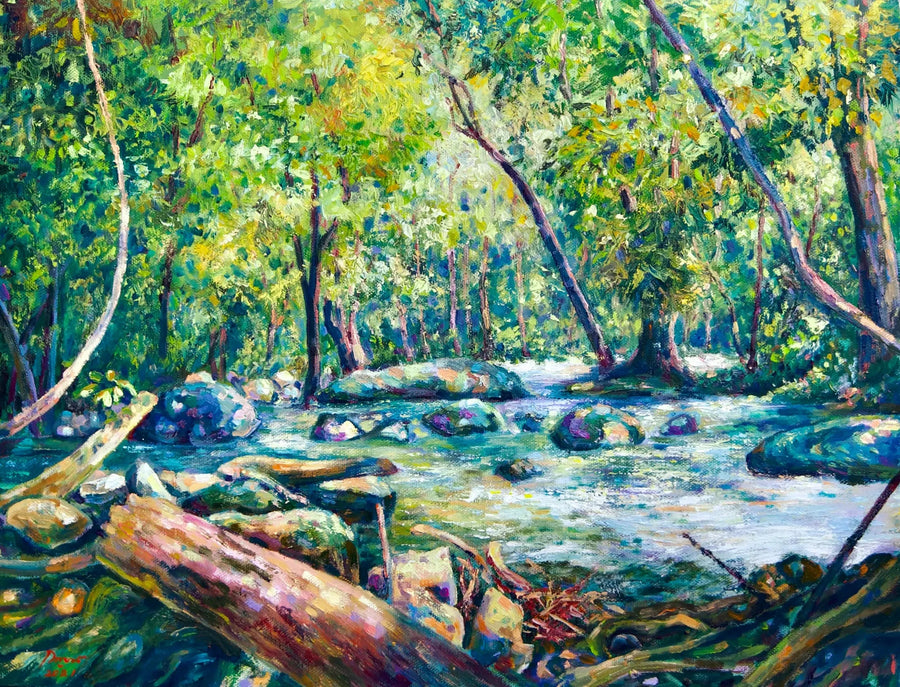 Skogslandskap | 50 x 40 cm