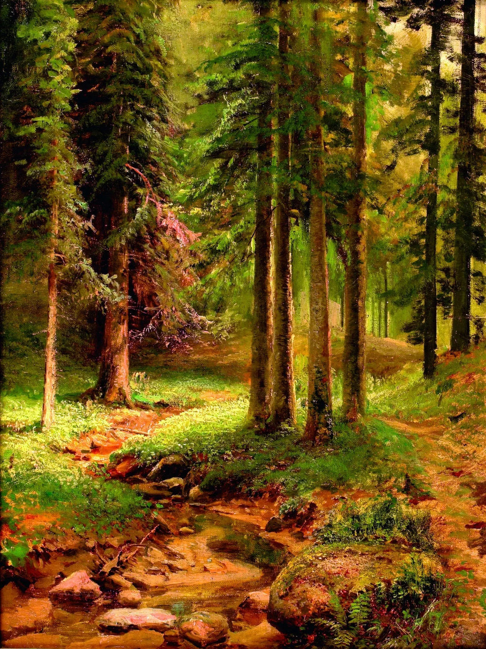 Paysage forestier - Ivan Chichkine - Alpha Reproduction