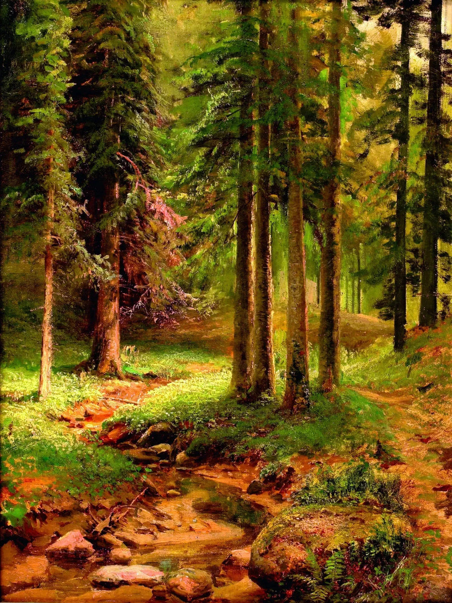 Skogsscenario - Ivan Chichkine