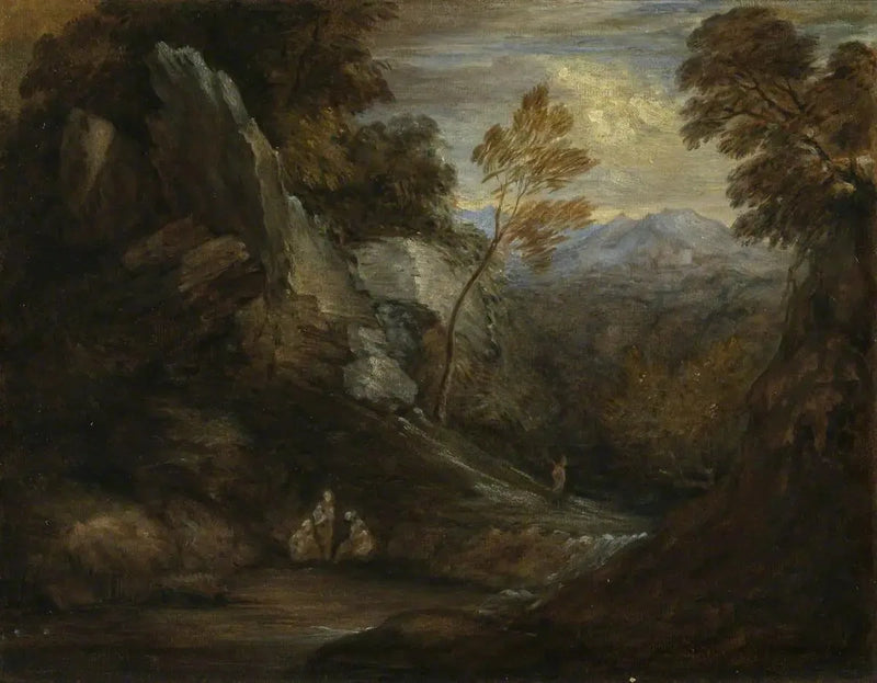 Fantasibilder (omarbetad av en engelsk lärjunge från 1800-talet) - Thomas Gainsborough