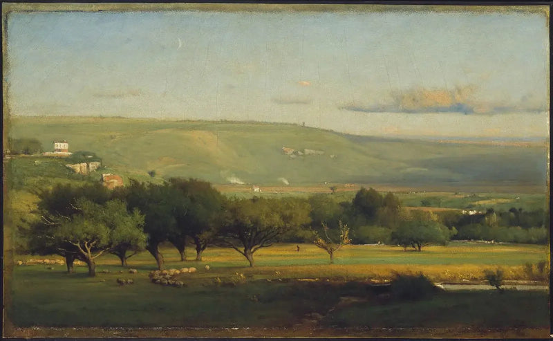 Italiensk landskap - George Inness