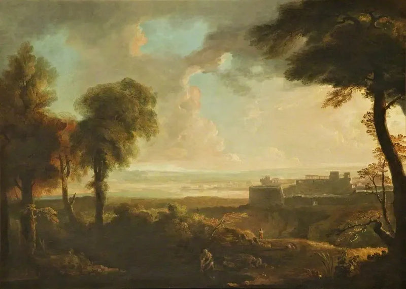 Italiensk landskap - John Martin