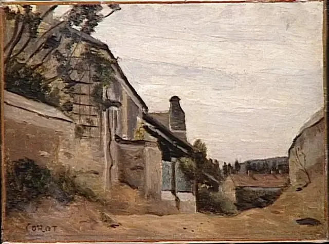 Landskap - Jean-Baptiste Camille Corot
