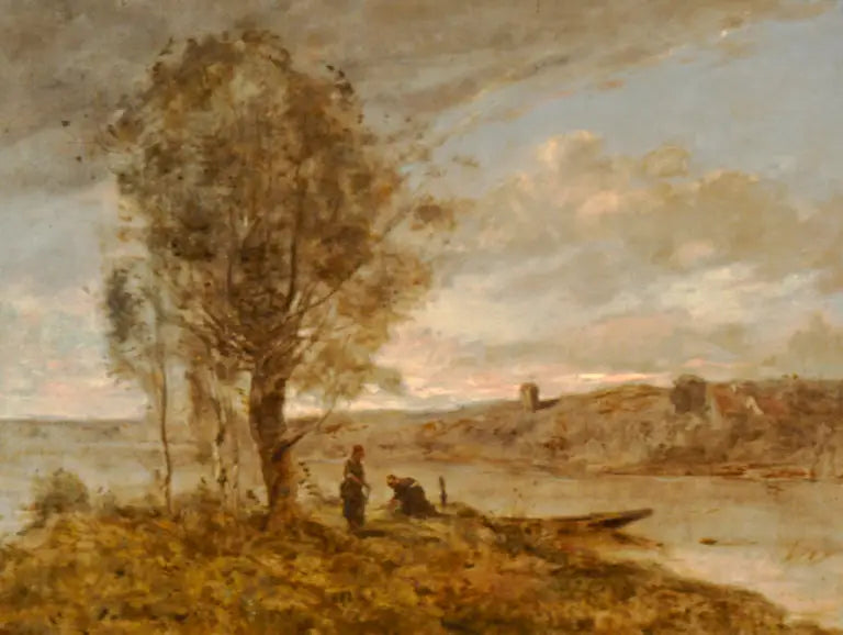 Landskap - Jean-Baptiste Camille Corot