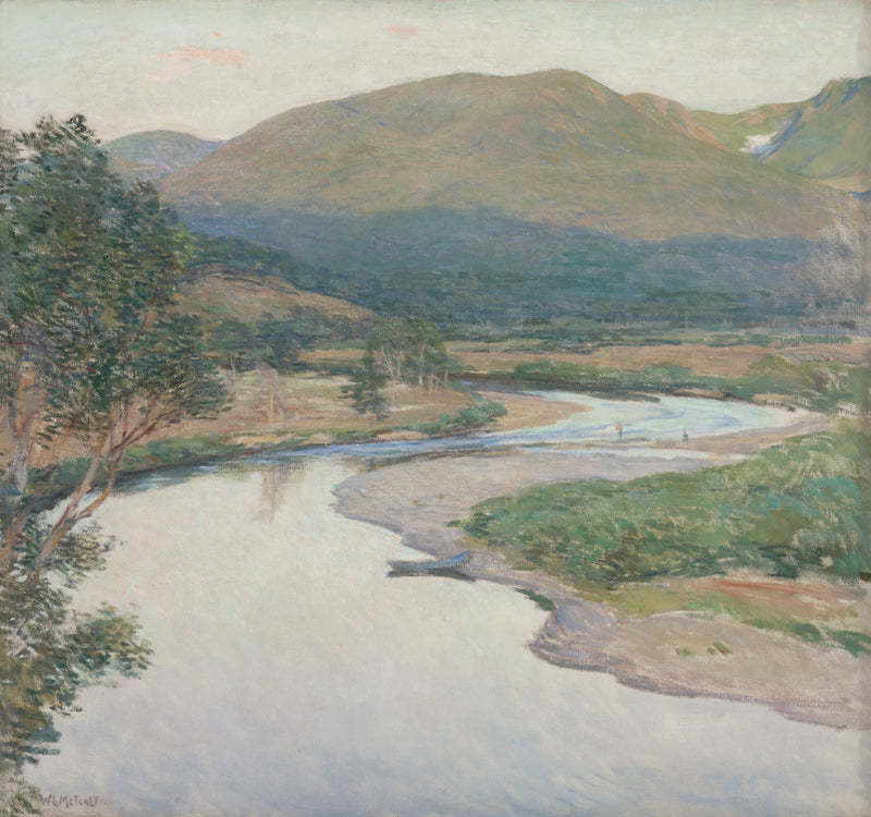 Landskap: Floden - Willard Metcalf