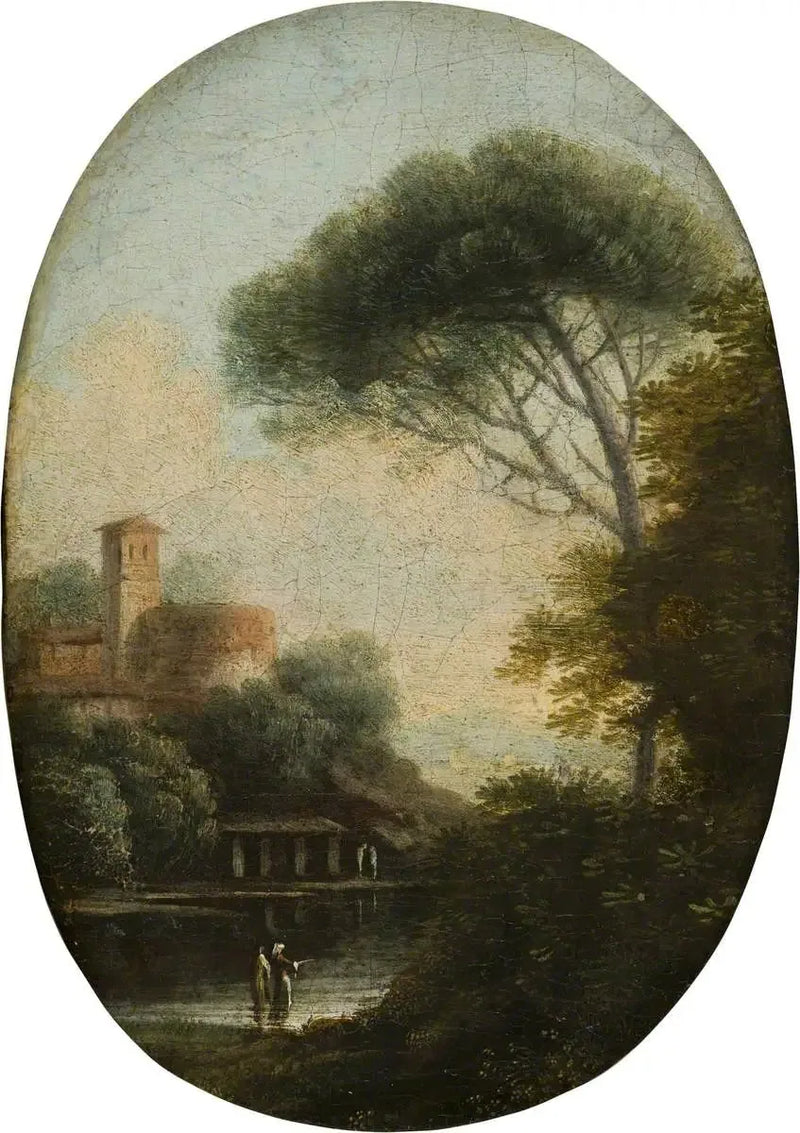 Skogssjölandskap - Claude Lorrain