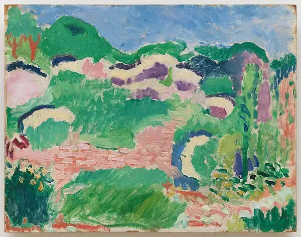 Landskap: Ginst - Henri Matisse