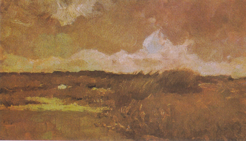 Sumpigt landskap - Vincent van Gogh