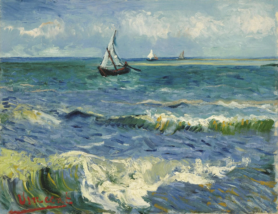Marin landskap nära Saintes-Maries-de-la-Mer - Vincent van Gogh
