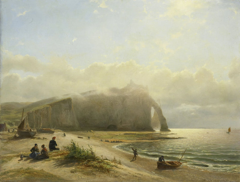 Paysage marin sur la côte - Willem Antonie van Deventer