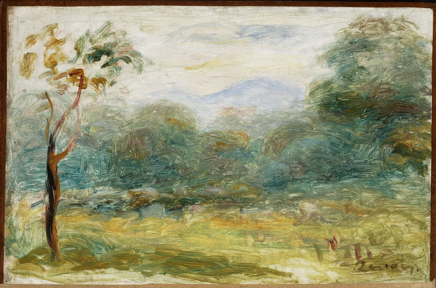 Landskap från Midi (Cagnes). - Pierre-Auguste Renoir