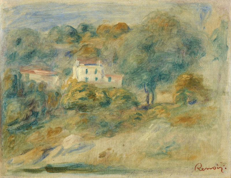 Landskap från Midi - Pierre-Auguste Renoir
