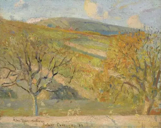 Berglandskap - Robert Delaunay