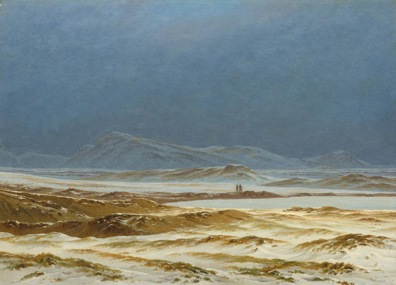 Nordisk landskap, vår - Caspar David Friedrich