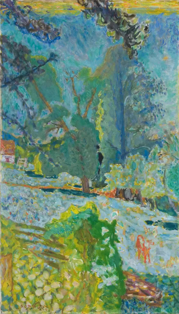 Normand landskap - Pierre Bonnard