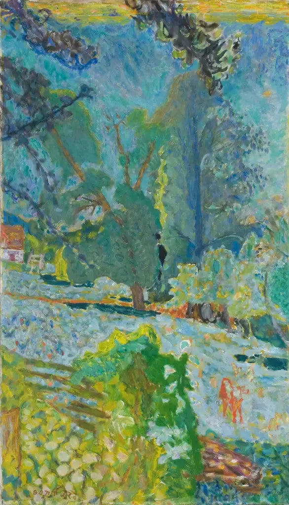 Normand landskap - Pierre Bonnard