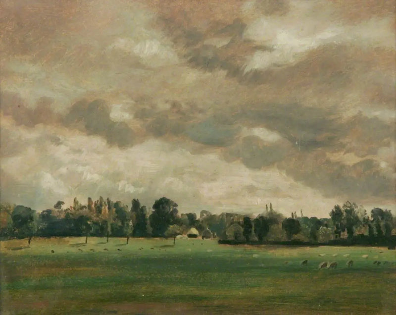 Molnigt landskap - John Constable