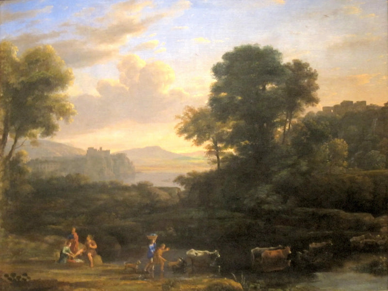 Pastoralt landskap - Claude Lorrain