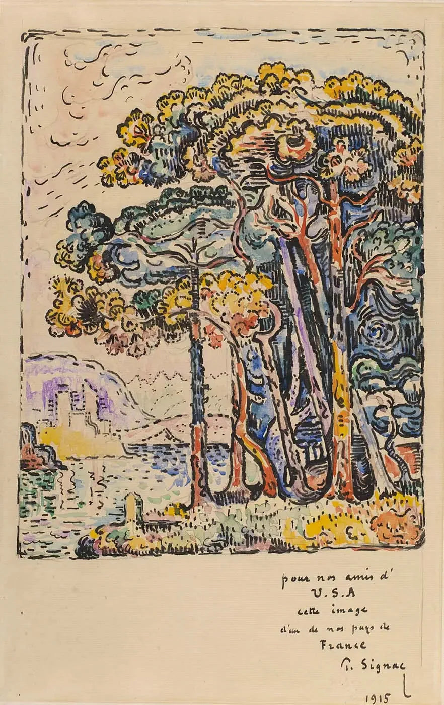 Landskap - Paul Signac