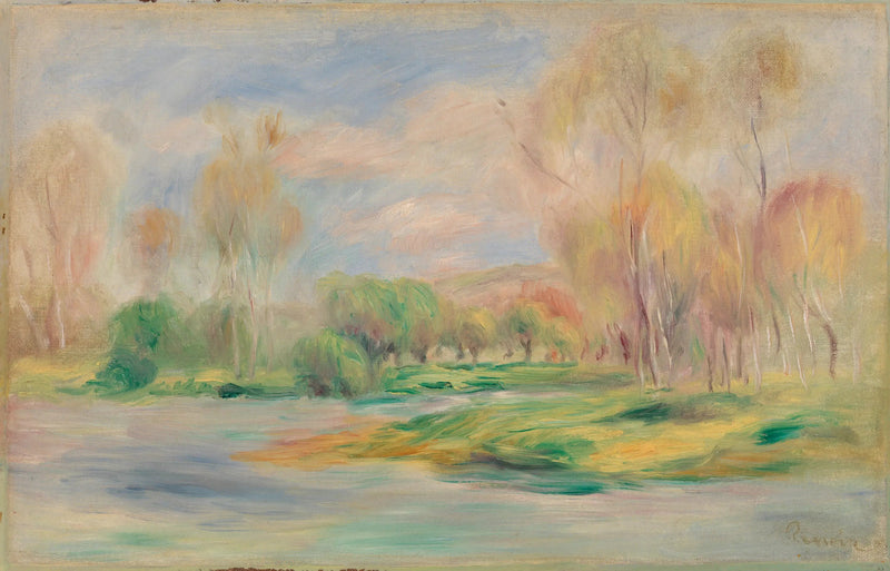 Landskap - Pierre-Auguste Renoir