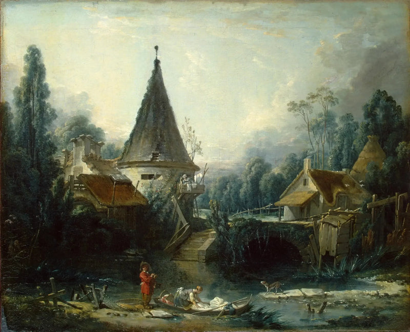 Landskap nära Beauvais - François Boucher