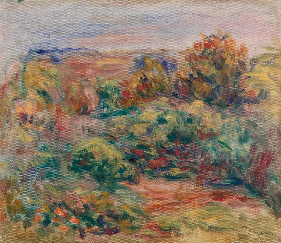 Landskap - Pierre-Auguste Renoir
