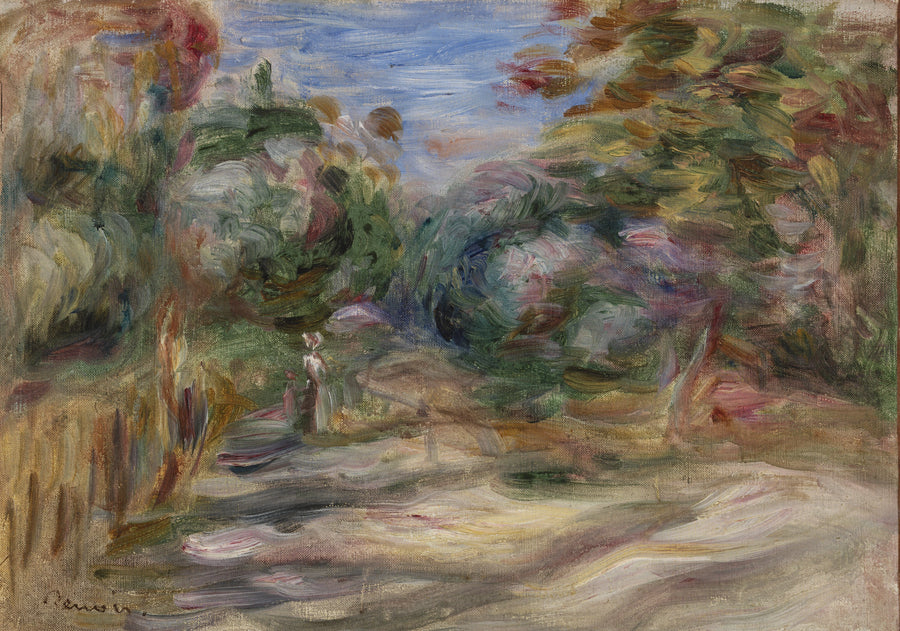Landskap - Pierre-Auguste Renoir