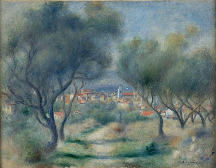 Landskap - Pierre-Auguste Renoir