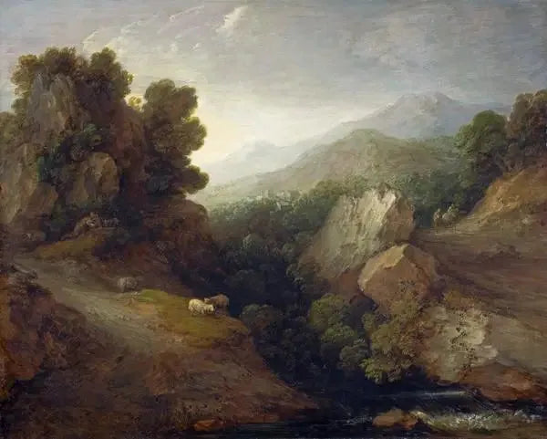 Klipplandskap - Thomas Gainsborough