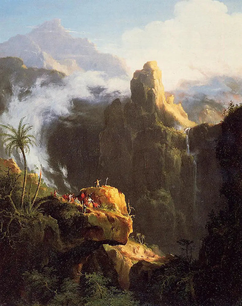 Landskap: Saint Jean i naturen - Thomas Cole